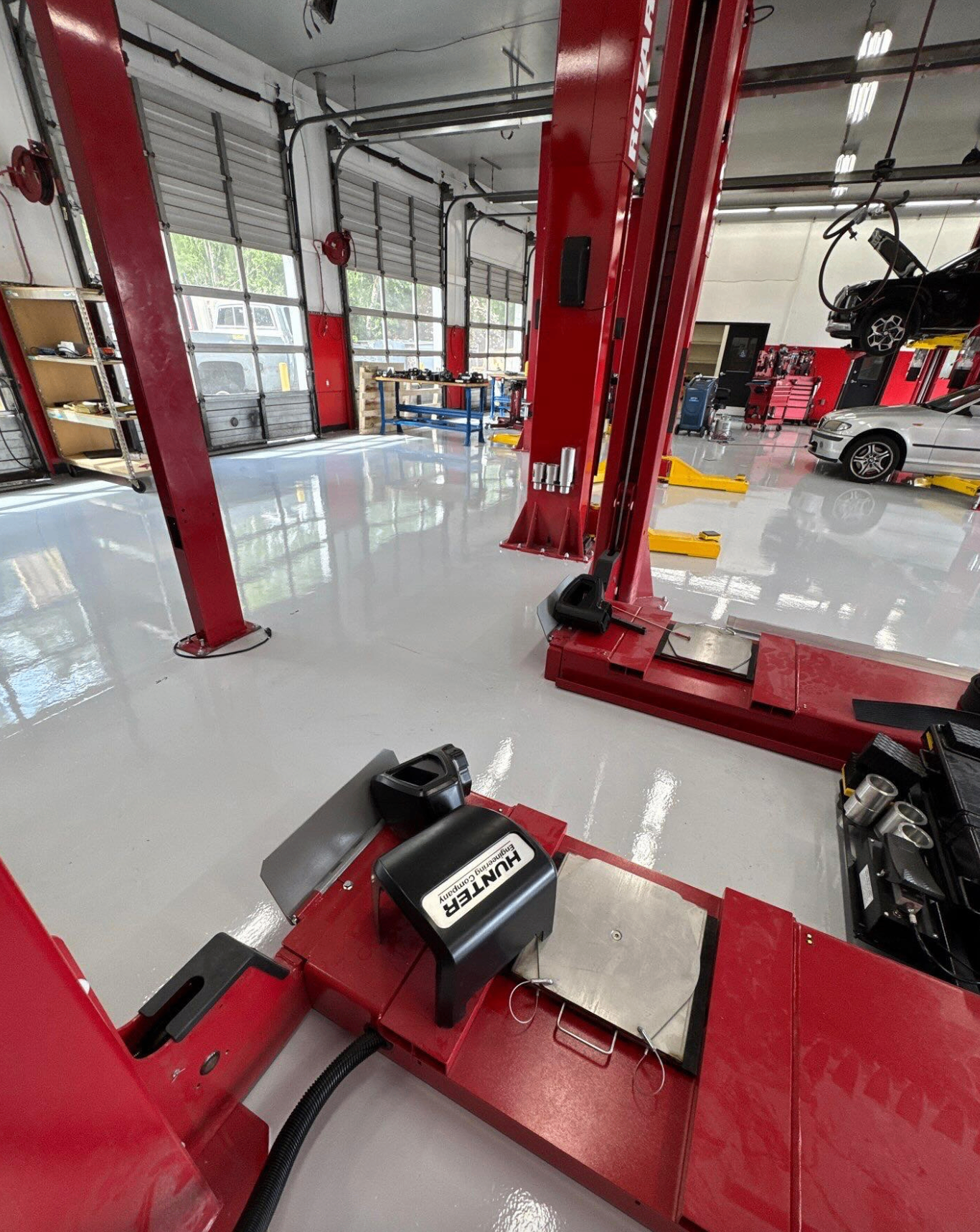 Epoxy flooring in Grapevine