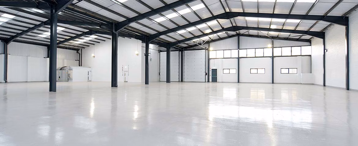 Industrial & Warehouse commercial epoxy and resin flooring installation in DFW