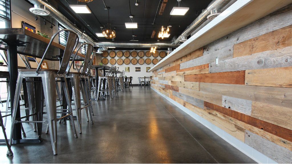 Sealed Concrete commercial resin flooring in DFW