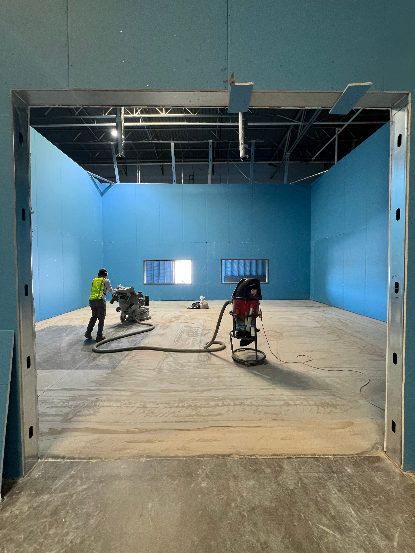 Polished Concrete commercial resin flooring project photo 6