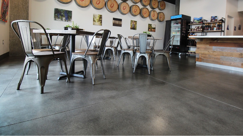 Polished Concrete commercial resin flooring project photo 5