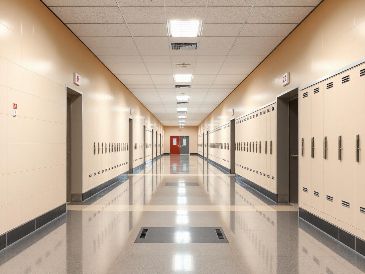 Education commercial epoxy and resin flooring installation in DFW