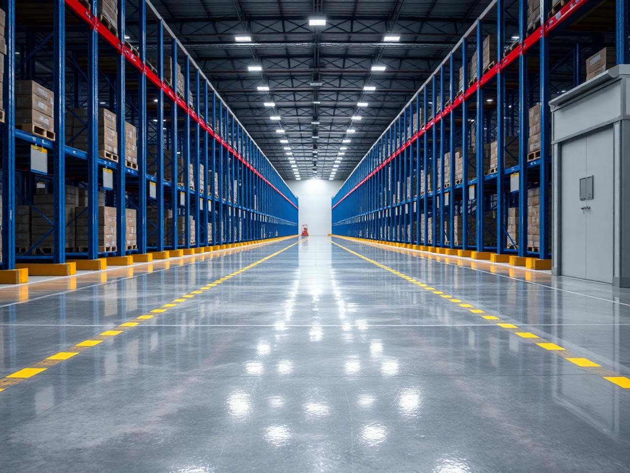 Industrial & Warehouse resin flooring project photo 2