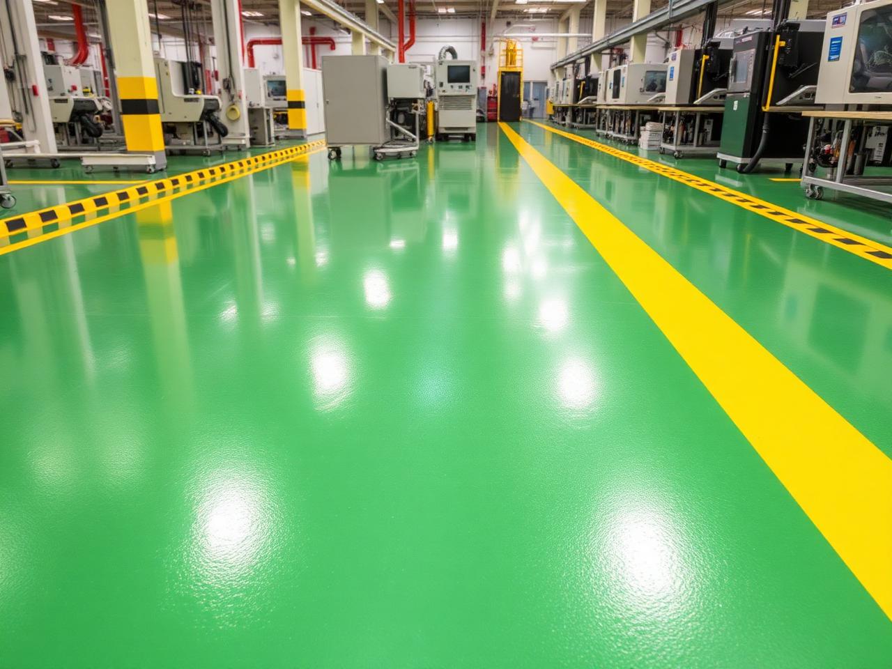 Manufacturing resin flooring project photo 3