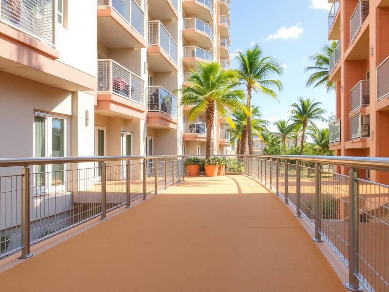 Multifamily resin flooring project photo 2