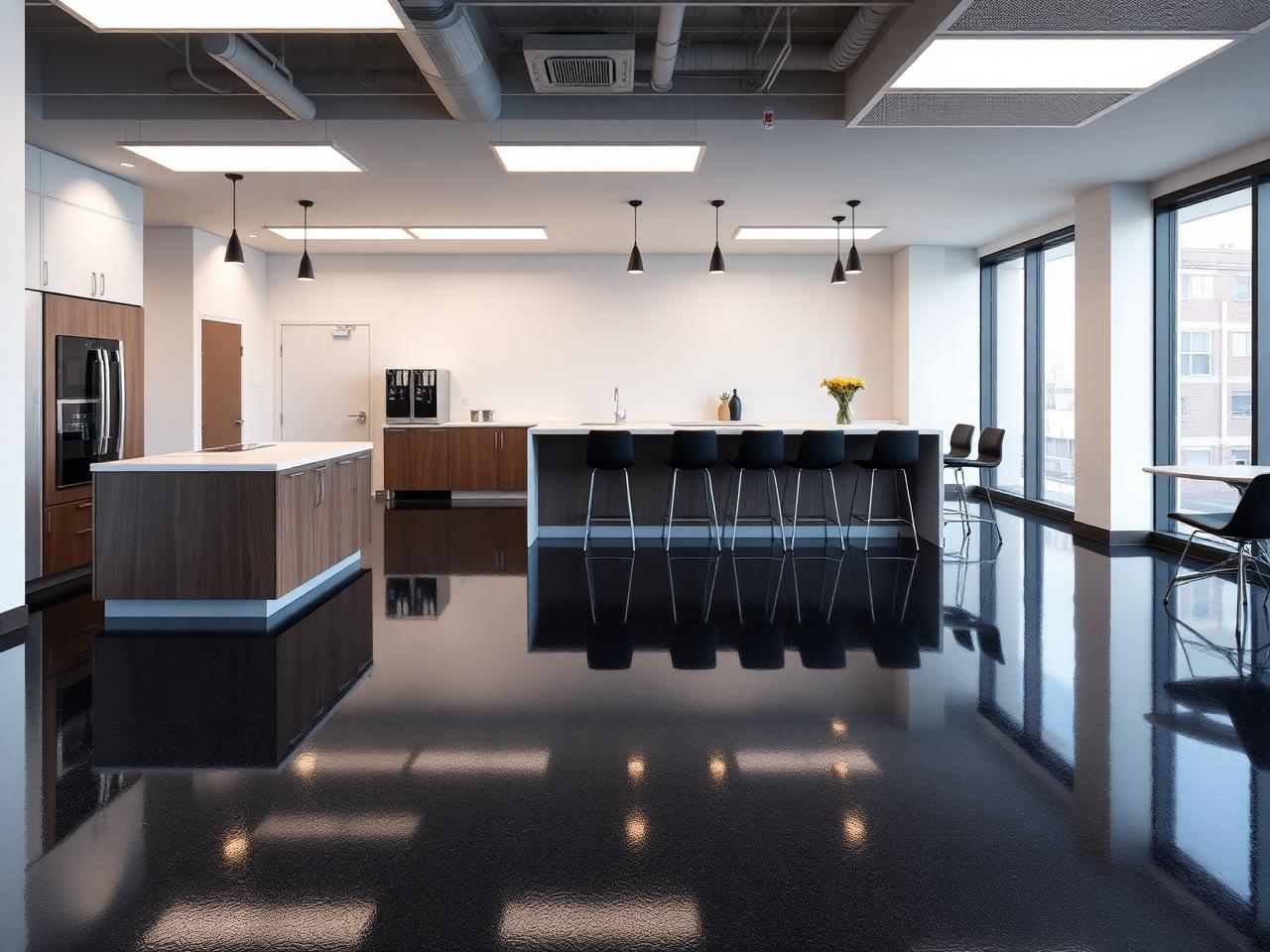 Office & Corporate resin flooring project photo 3